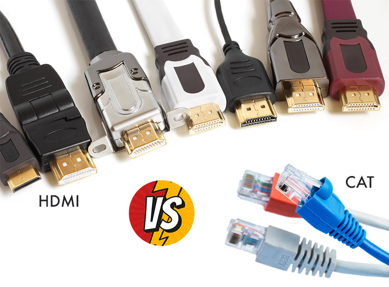 HDMI vs CAT cables